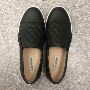 Steven Madden Leather Sneakers